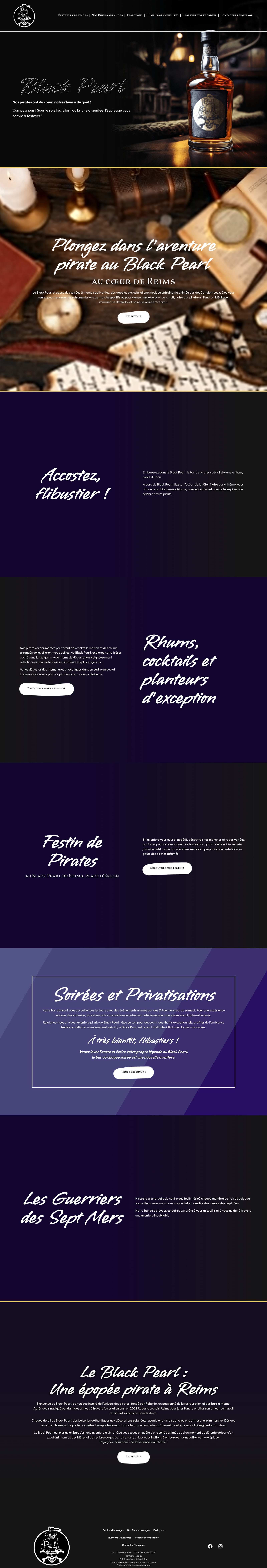 Le Black Pearl — the original site